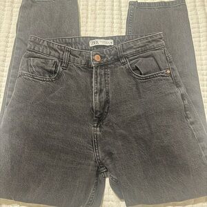Zara Charcoal Denim Pants